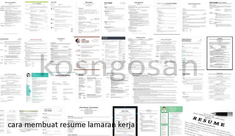 Detail Contoh Summary Lamaran Kerja Nomer 45