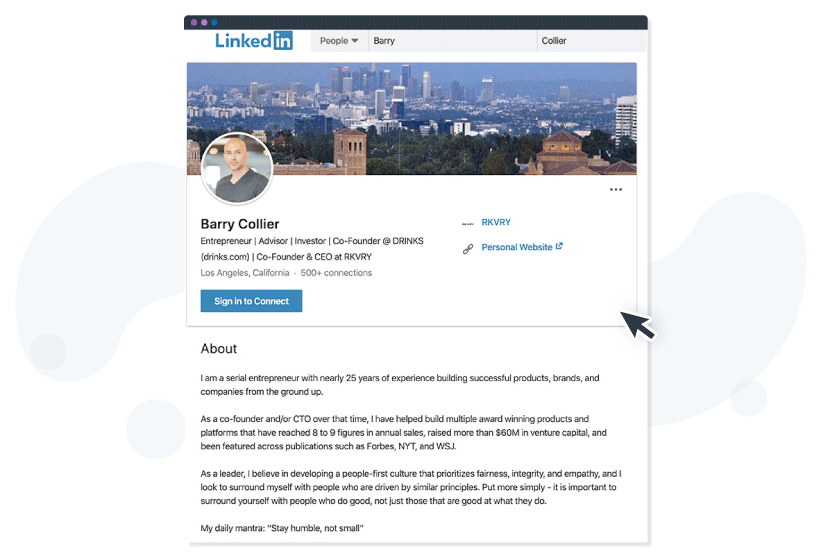 Detail Contoh Summary Linkedin Nomer 14