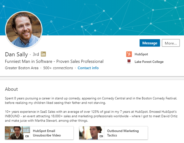 Detail Contoh Summary Linkedin Nomer 22