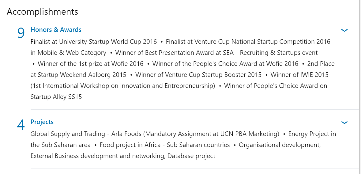Detail Contoh Summary Linkedin Nomer 24