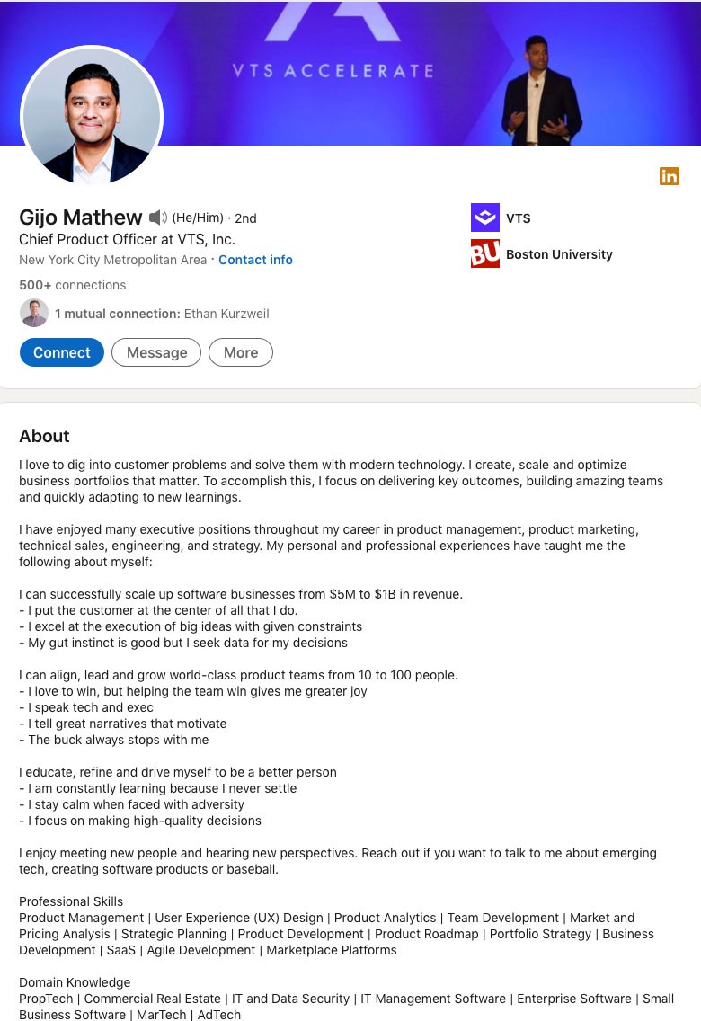 Detail Contoh Summary Linkedin Nomer 31