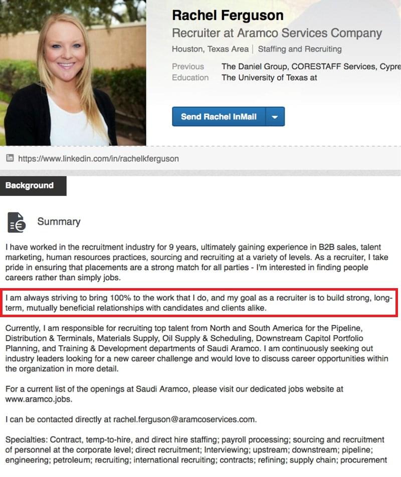 Detail Contoh Summary Linkedin Nomer 34