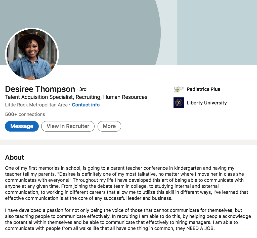 Detail Contoh Summary Linkedin Nomer 40