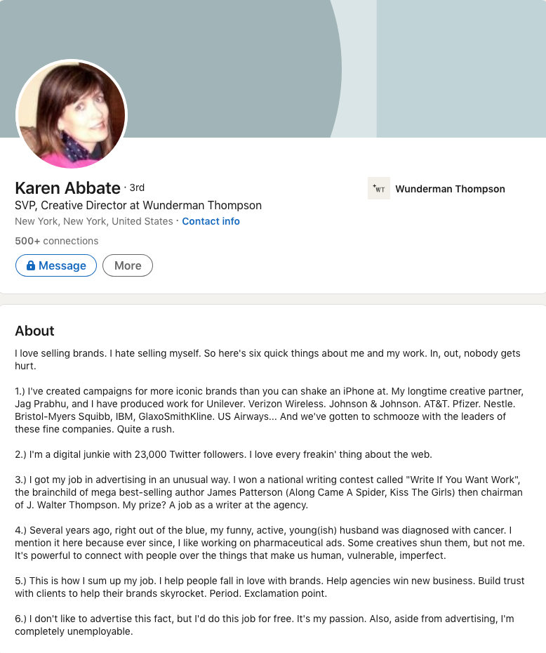 Detail Contoh Summary Linkedin Nomer 43