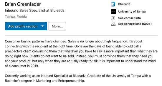 Detail Contoh Summary Linkedin Nomer 52