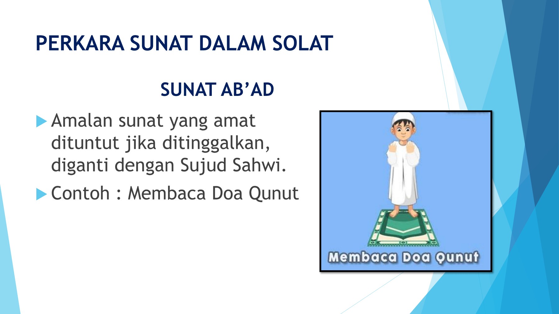 Detail Contoh Sunnah Ab Ad Nomer 10