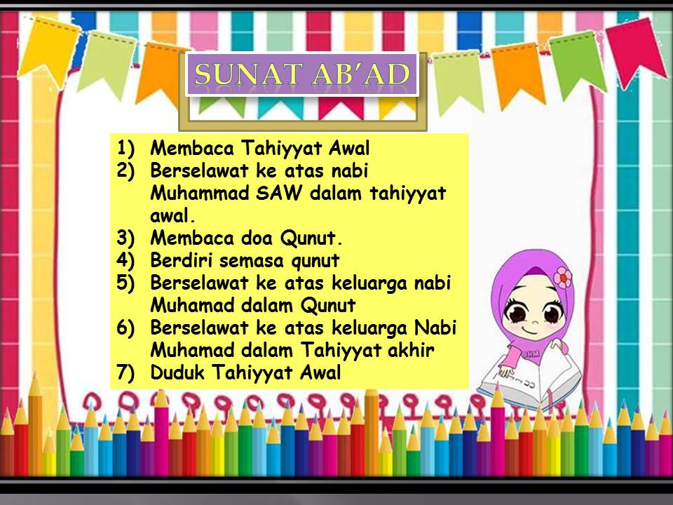 Detail Contoh Sunnah Ab Ad Nomer 4