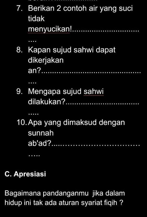 Detail Contoh Sunnah Ab Ad Nomer 47