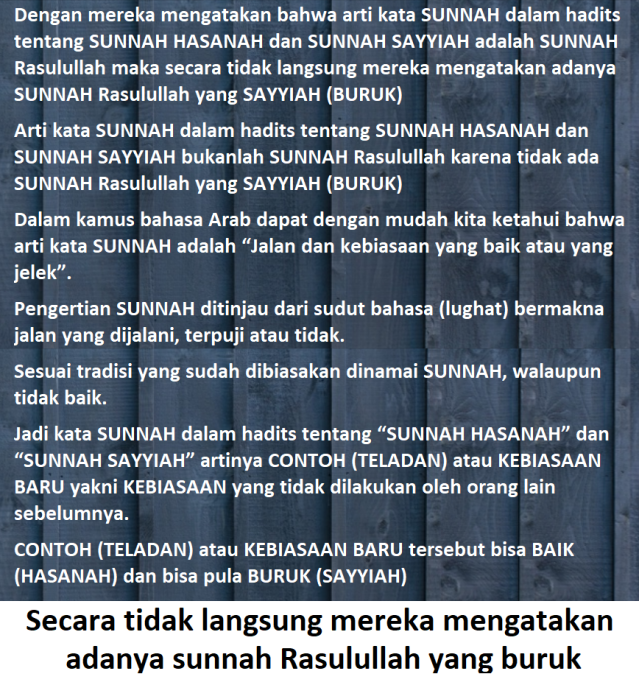 Detail Contoh Sunnah Rasul Nomer 9