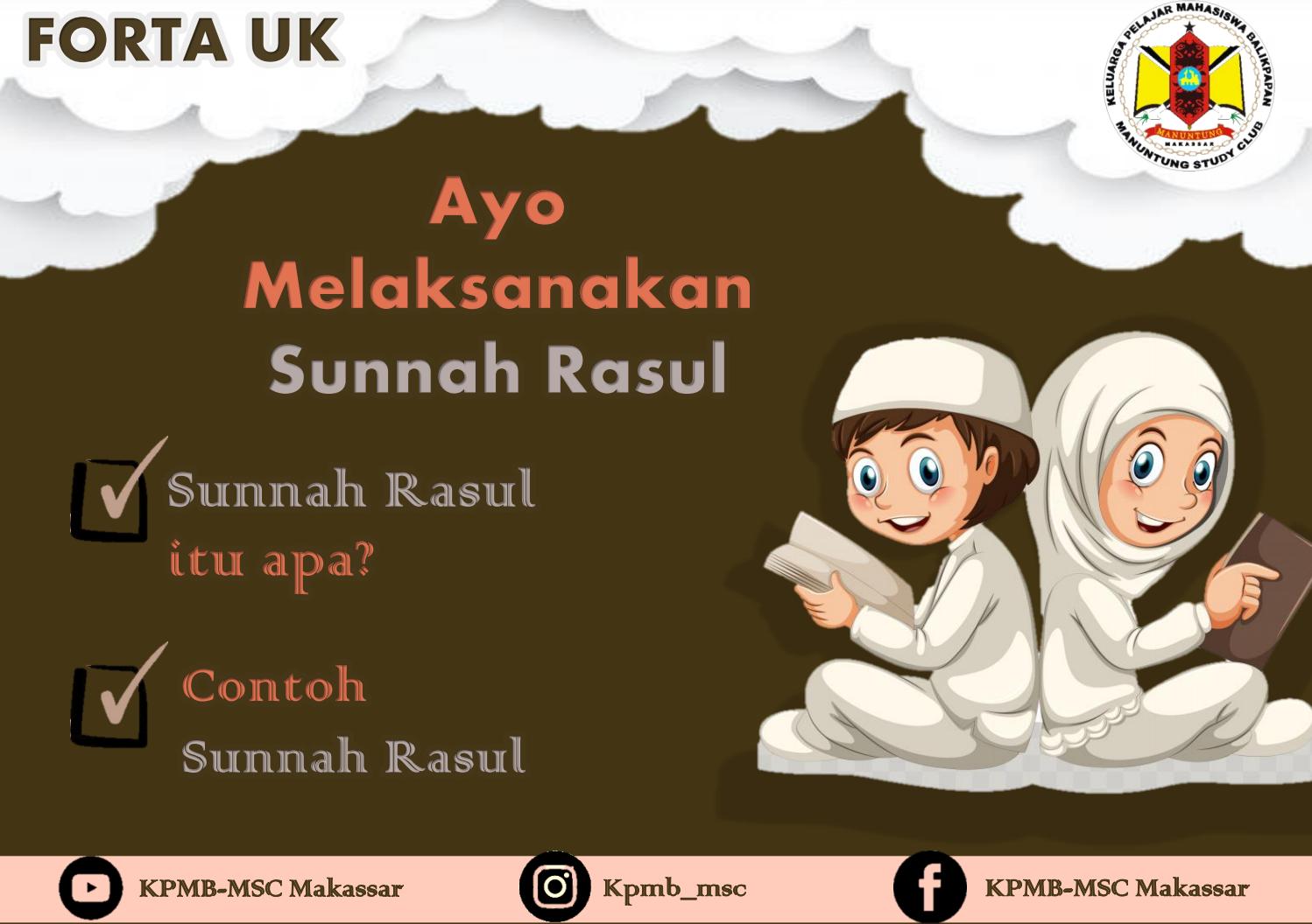 Detail Contoh Sunnah Rasul Nomer 47