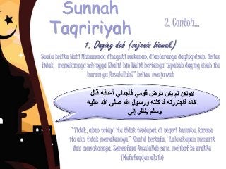 Detail Contoh Sunnah Rasul Nomer 5