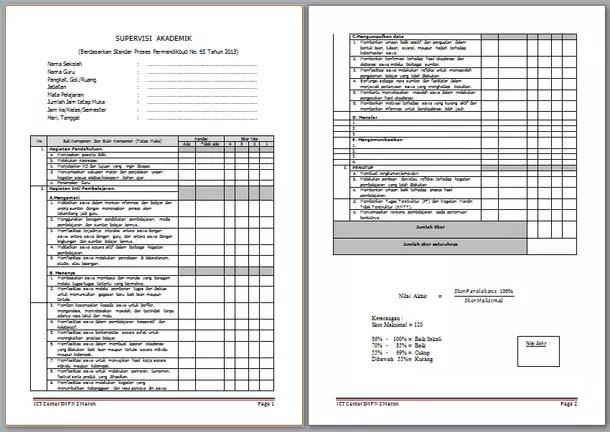 Detail Contoh Supervisi Guru Nomer 24