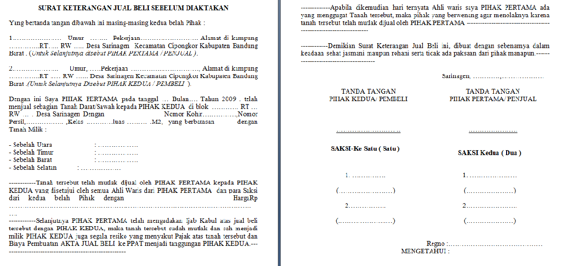 Detail Contoh Surat Ajb Nomer 34