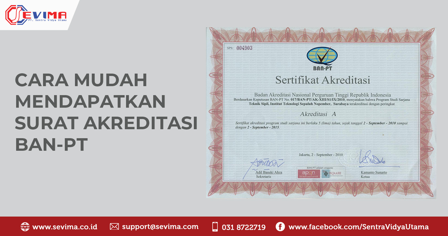 Detail Contoh Surat Akreditasi Nomer 3