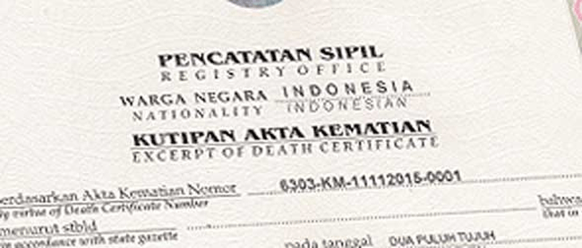 Detail Contoh Surat Akta Kematian Nomer 37