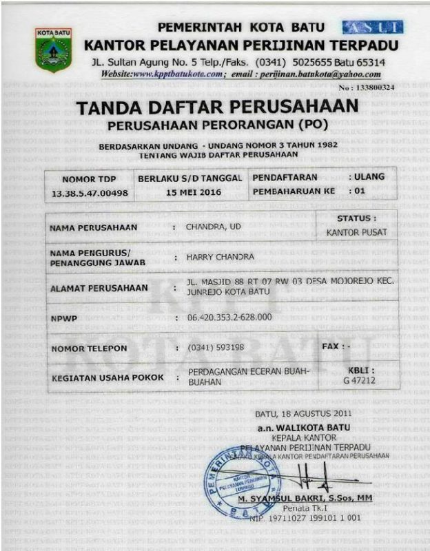 Detail Contoh Surat Amdal Perusahaan Nomer 17