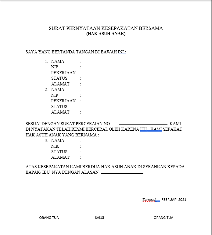 Detail Contoh Surat Anak Nomer 22