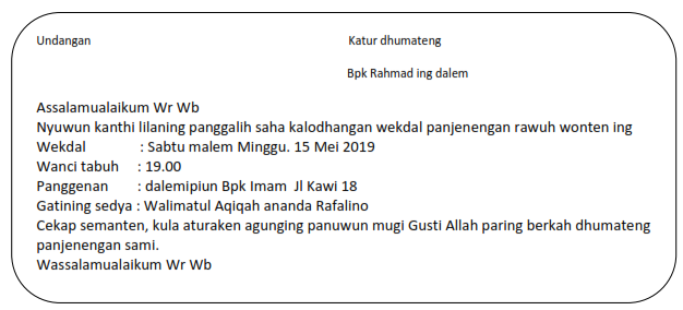 Detail Contoh Surat Bahasa Jawa Untuk Guru Nomer 40