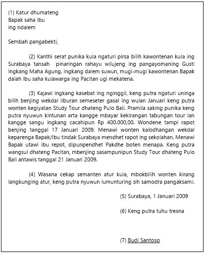 Detail Contoh Surat Bahasa Jawa Untuk Orang Tua Nomer 20