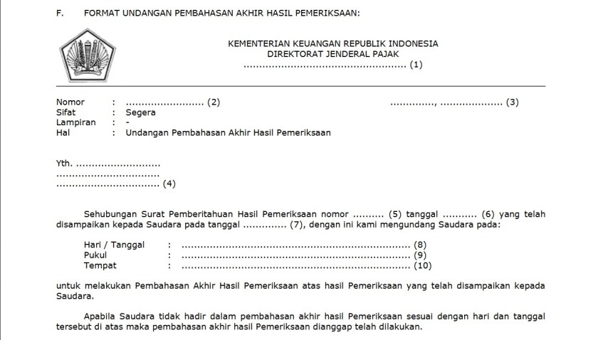 Detail Contoh Surat Balasan Atas Surat Teguran Pajak Nomer 14