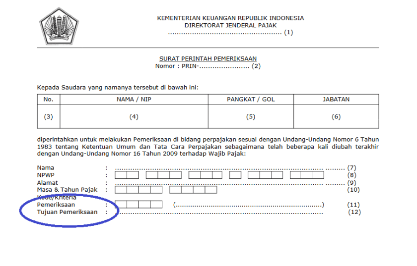 Detail Contoh Surat Balasan Atas Surat Teguran Pajak Nomer 22