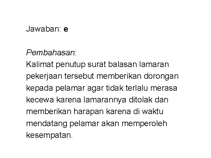 Detail Contoh Surat Balasan Lamaran Pekerjaan Yang Diterima Nomer 24