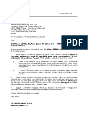 Detail Contoh Surat Bantahan Nomer 10