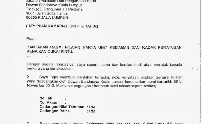 Detail Contoh Surat Bantahan Nomer 30