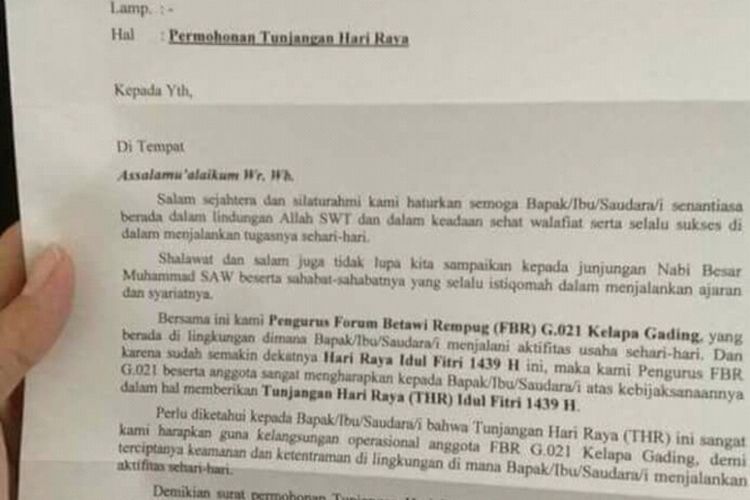 Detail Contoh Surat Bantahan Nomer 33
