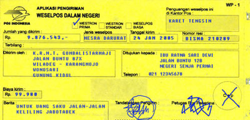 Detail Contoh Surat Berharga Nomer 31