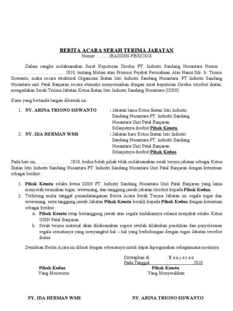 Detail Contoh Surat Berita Nomer 23