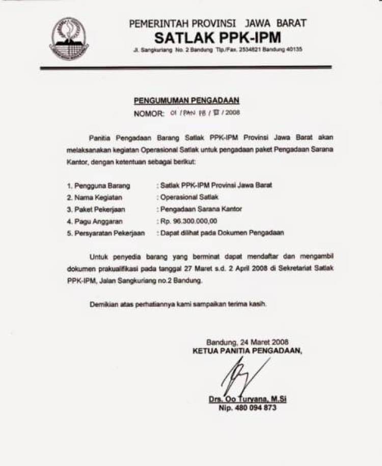 Detail Contoh Surat Berjudul Nomer 15