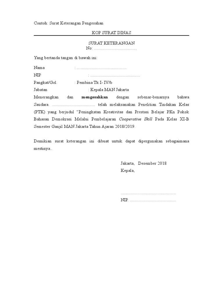 Detail Contoh Surat Berjudul Nomer 44