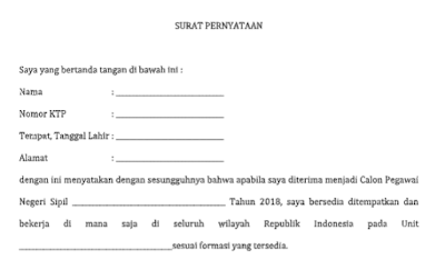 Detail Contoh Surat Bersedia Ditempatkan Dimana Saja Nomer 54