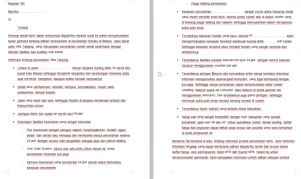 Detail Contoh Surat Brosur Nomer 40