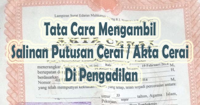 Detail Contoh Surat Cerai Resmi Nomer 25