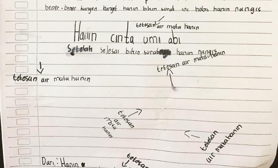 Detail Contoh Surat Cinta Islami Nomer 19