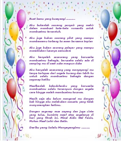 Detail Contoh Surat Cinta Romantis Nomer 37