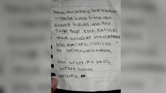 Contoh Surat Cinta Untuk Ibu Singkat - KibrisPDR