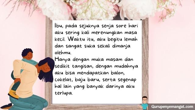 Detail Contoh Surat Cinta Untuk Ibu Singkat Nomer 2