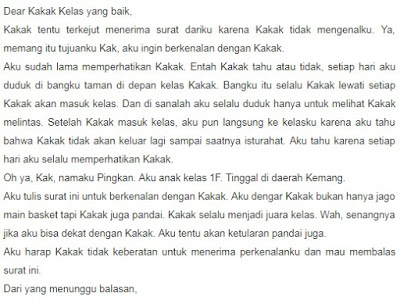 Detail Contoh Surat Cinta Untuk Ospek Nomer 7