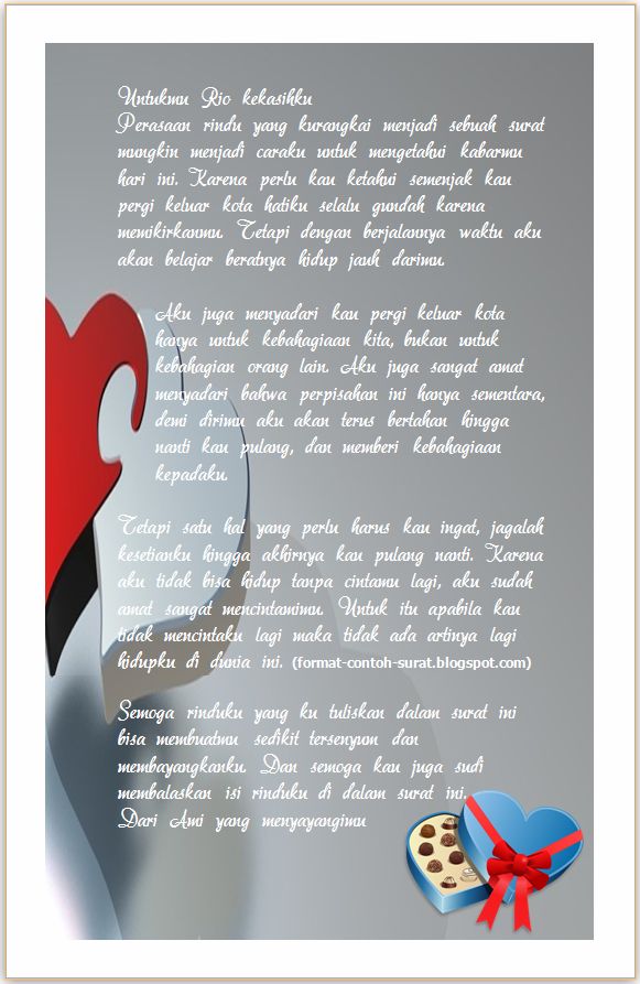 Detail Contoh Surat Cinta Valentine Nomer 20