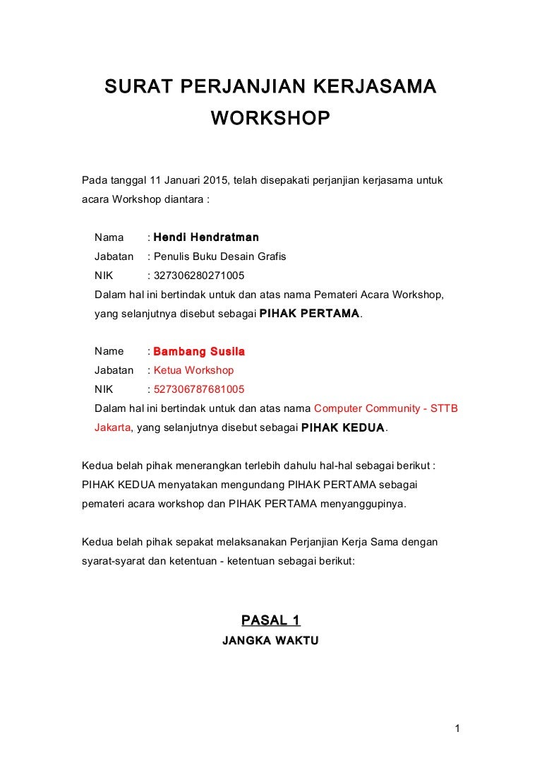 Detail Contoh Surat Commitment Fee Nomer 54
