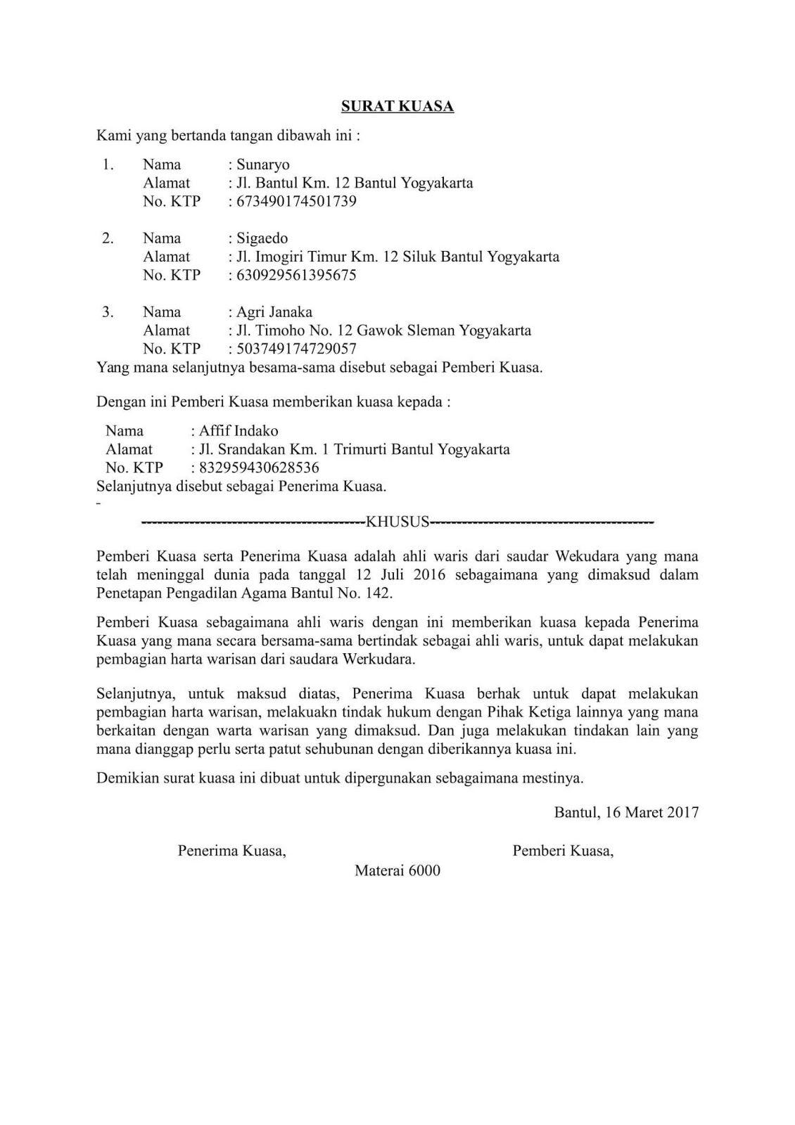 Detail Contoh Surat Commitment Fee Nomer 55