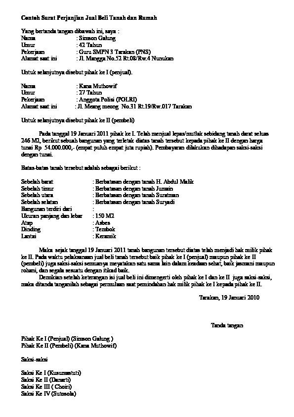 Detail Contoh Surat Commitment Fee Nomer 56