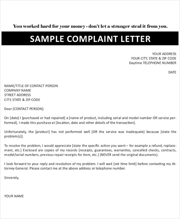 Contoh Surat Complaint Letter 51 Koleksi Gambar contoh-surat-complaint-letter-51-koleksi-gambar