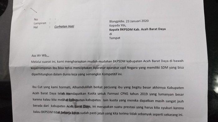 Detail Contoh Surat Curhat Nomer 29