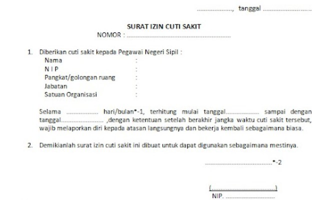 Detail Contoh Surat Cuti Sekolah Nomer 41