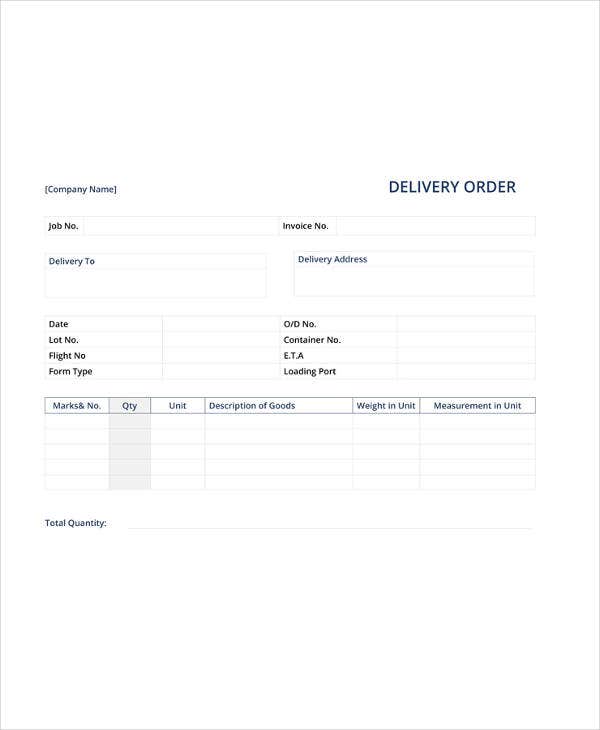 Detail Contoh Surat Delivery Order Nomer 6