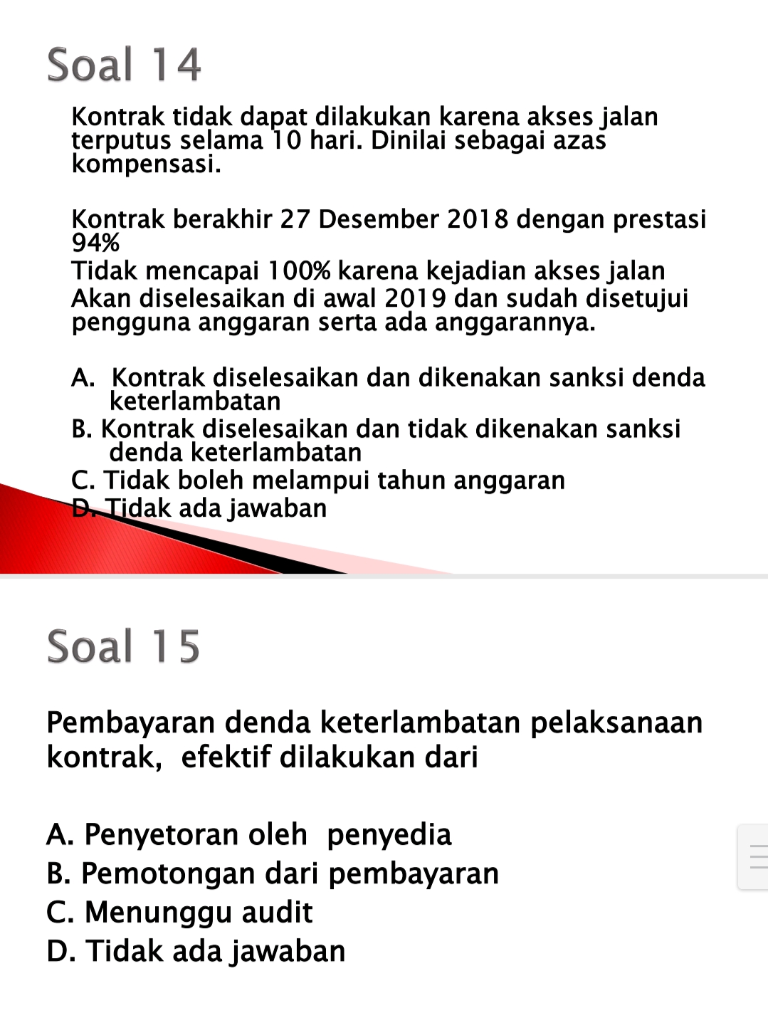 Detail Contoh Surat Denda Keterlambatan Nomer 35